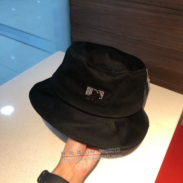 NY男女同款帽子 MLB帶鑽經典漁夫帽遮陽帽  mm1184